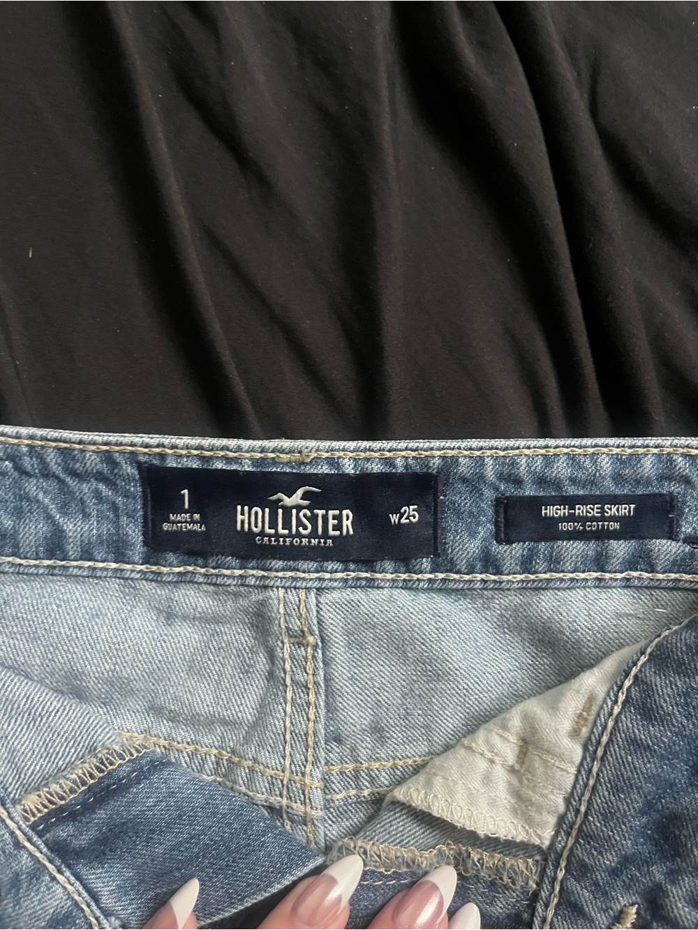 Denim Mini Skirt - Picture 3 of 3